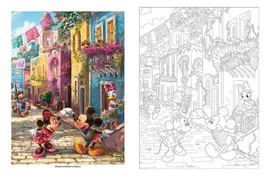 Disney Dreams Collection: Celebrations Coloring Book