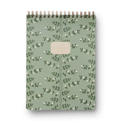 Climbing Vines Large Top Spiral Notebook