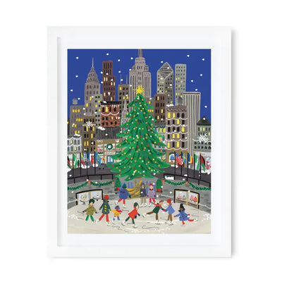Holiday On Ice Art Print