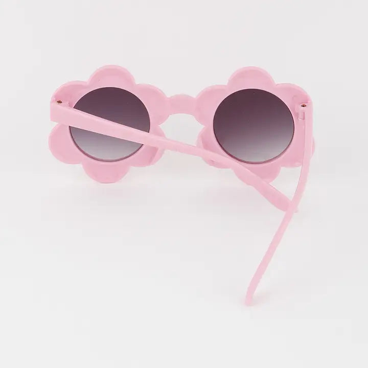 ROUND FLOWER SUNGLASSES
