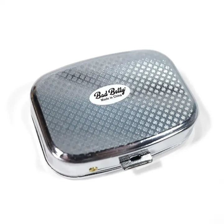 Give Us This Day Our Daily Meds - Funny Metal Pill Box