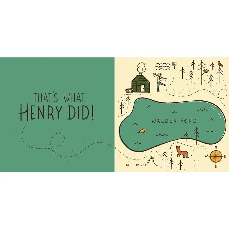 LITTLE NATURALISTS: HENRY DAVID THOREAU IN THE WOODS