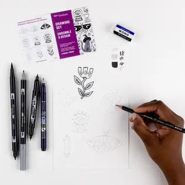 TOMBOW DRAWING SET