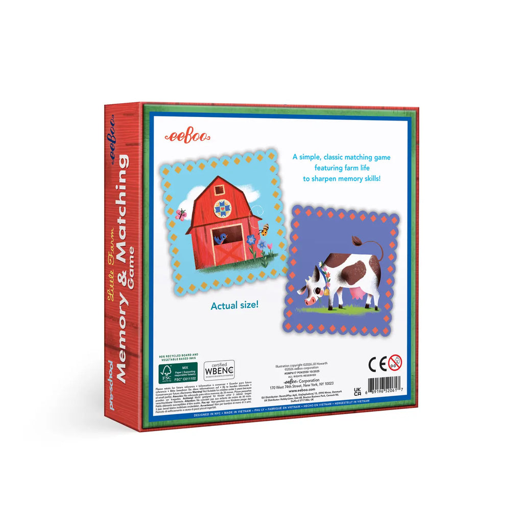 Little Farm Pre-School Matching Game