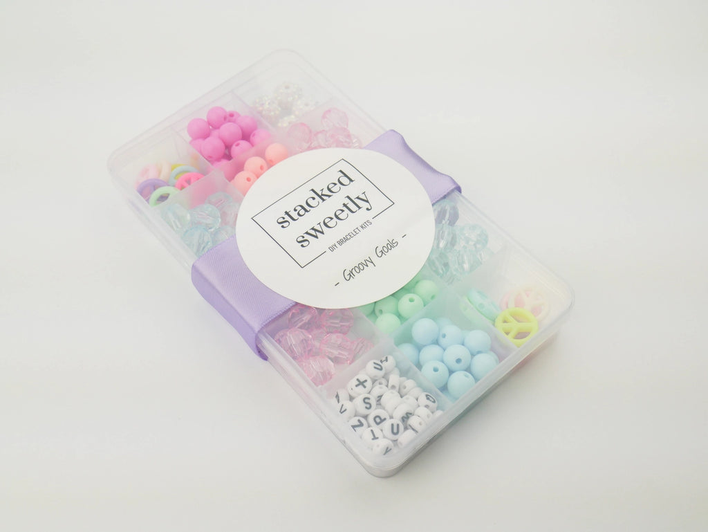 GROOVY GOALS DIY BRACLET CRAFT KIT FOR KIDS