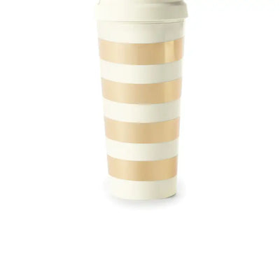 THERMAL MUG - GOLD STRIPE