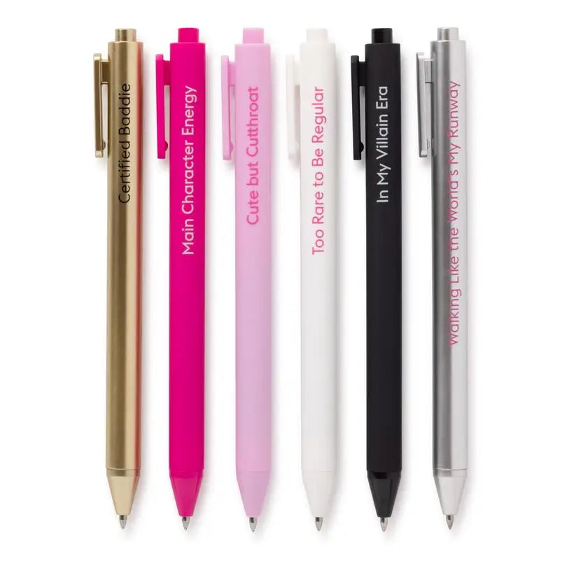 CERTIFIED BADDIE PEN SET