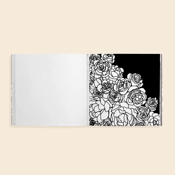 BLOOM (FLORAL COLORING BOOK)