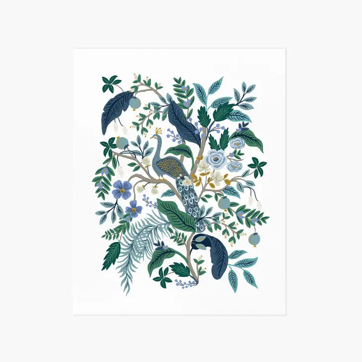 PEACOCK ART PRINT - 11X14