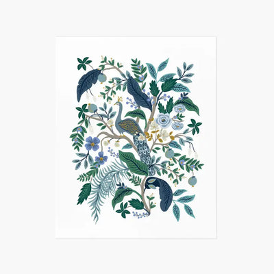 PEACOCK ART PRINT - 11X14