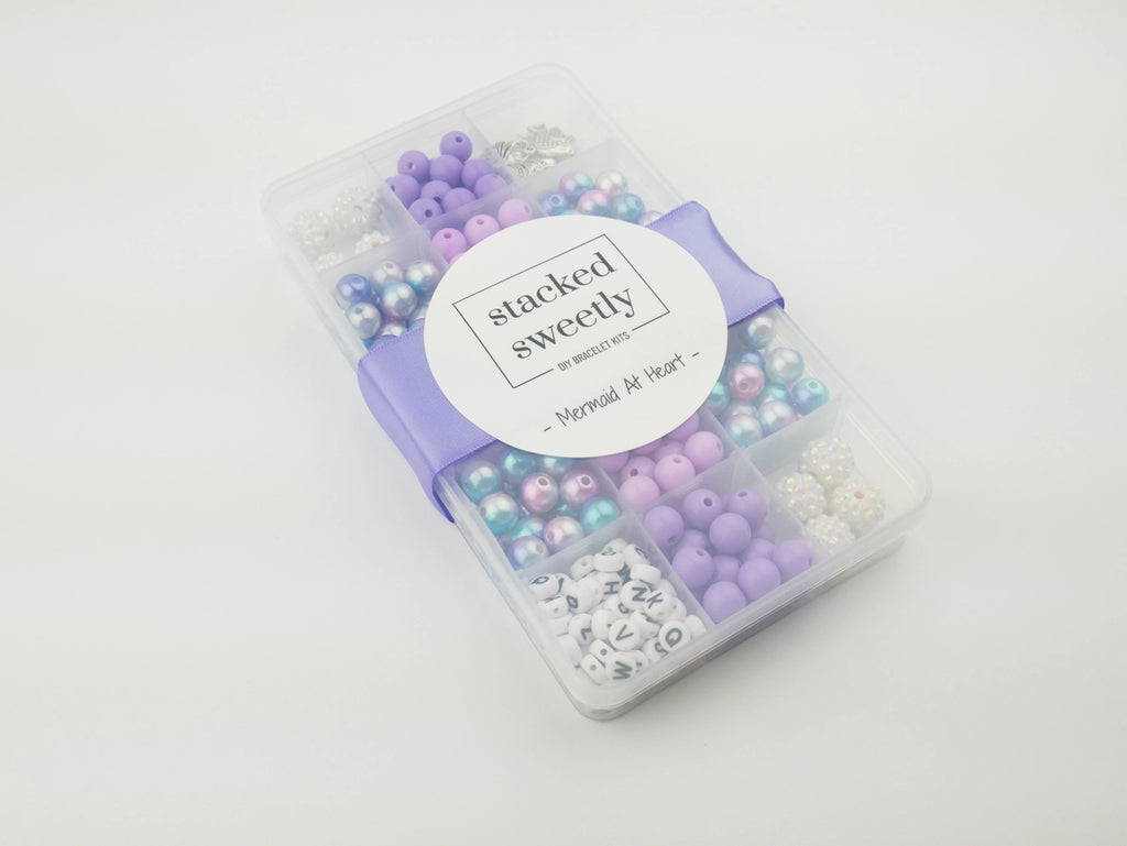 MERMAID DIY BRACELET CRAFT KIT FOR KIDS - GIRL JEWELRY GIFT