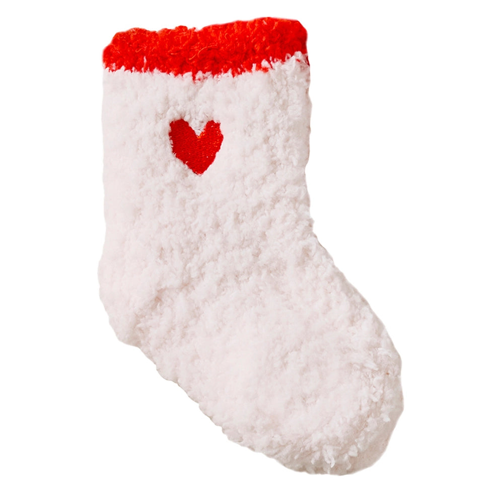 Round Ornament + Pair of Socks - Heart