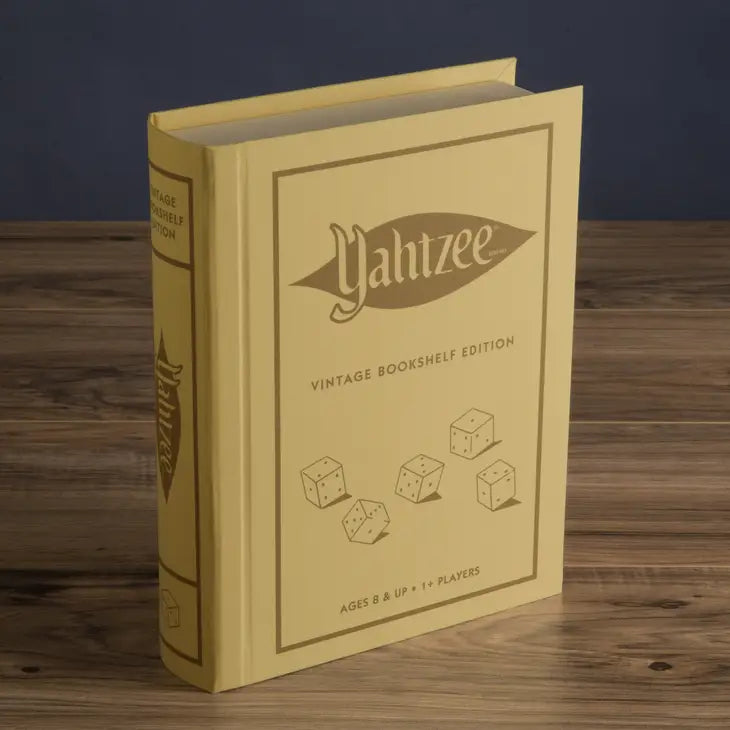 YAHTZEE VINTAGE BOOKSHELF EDITION