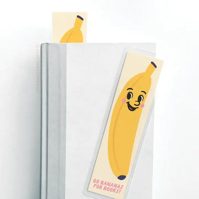 Go Bananas For Books Laminated Bookmark