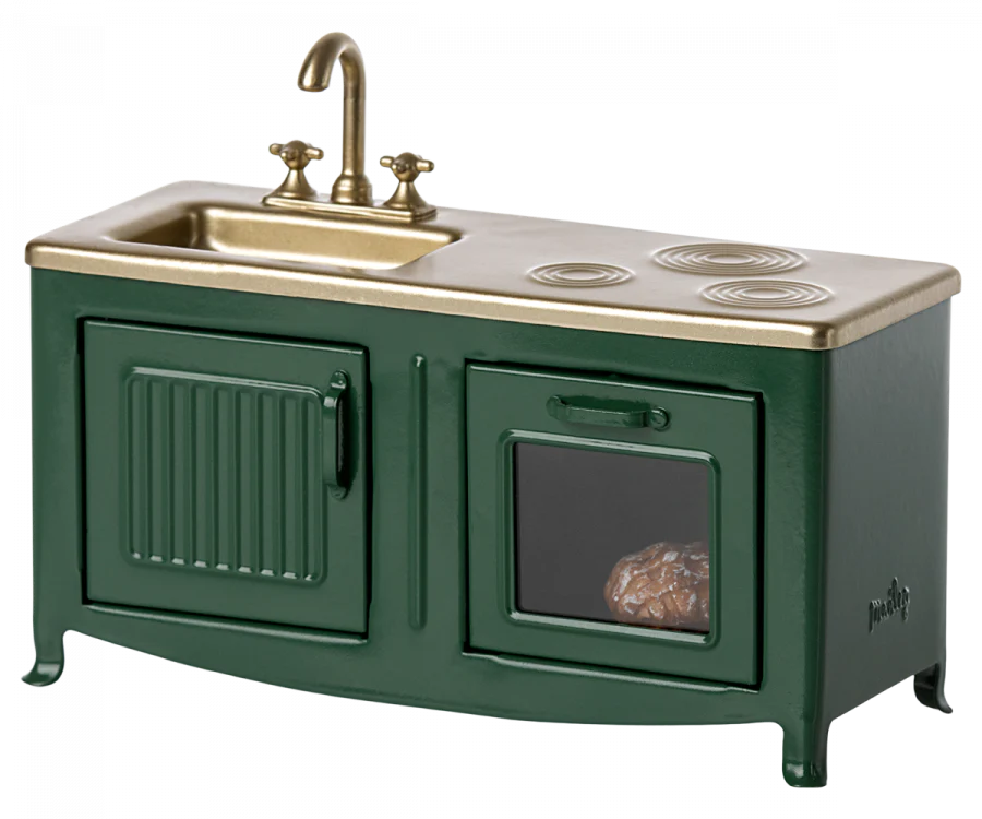 KITCHEN, MOUSE - DARK GREEN