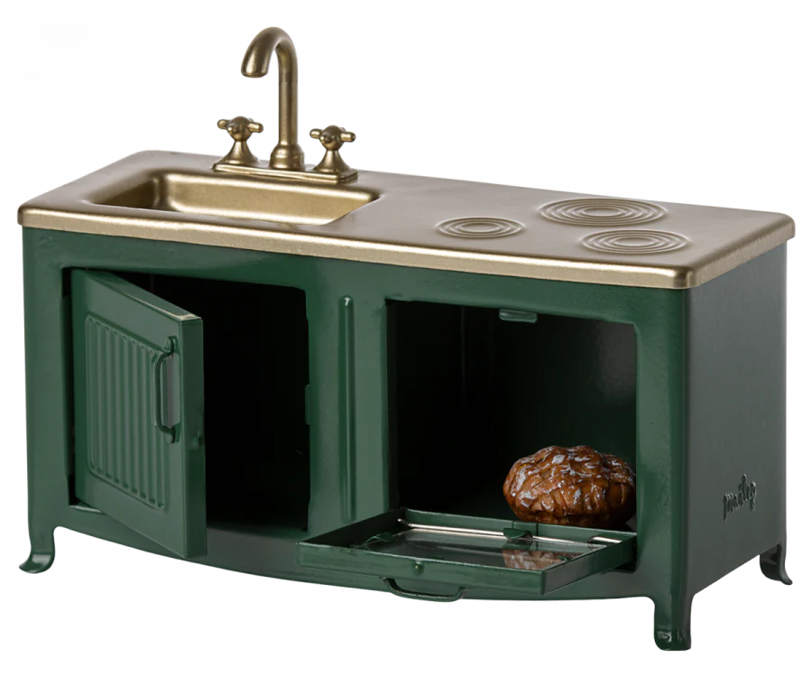 KITCHEN, MOUSE - DARK GREEN