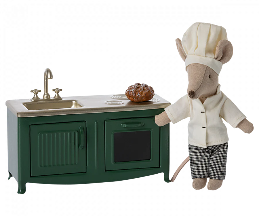 KITCHEN, MOUSE - DARK GREEN