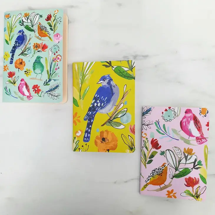 BIRD LIFE A6 SOFTBACK NOTEBOOKS BUNDLE