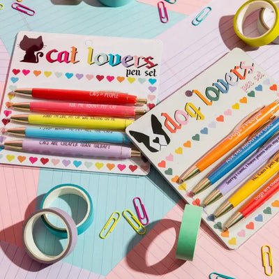 CAT LOVERS PEN SET