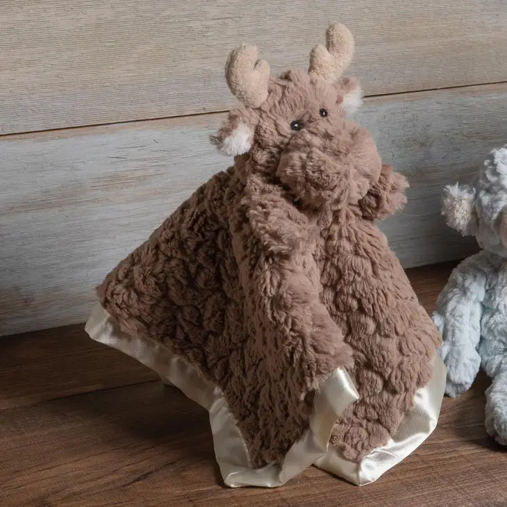 PUTTY NURSERY MOOSE CHARACTER BLANKET