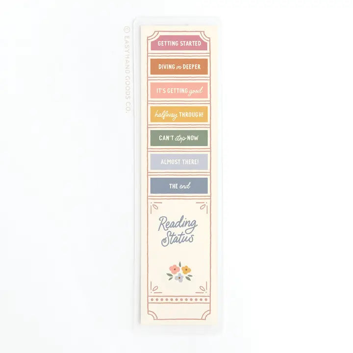 Reading Status Laminated Bookmark