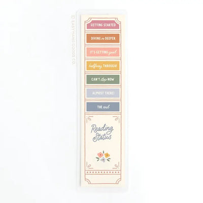 Reading Status Laminated Bookmark