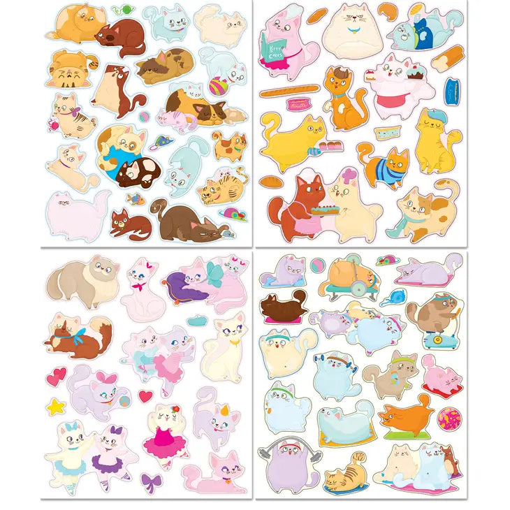STICKER ACTIVITY TOTE - PURR-FECT CATS
