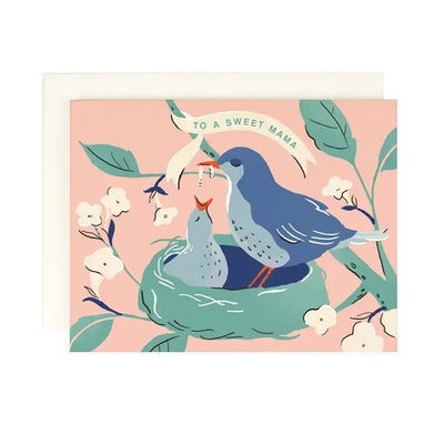 SWEET MAMA BABY BIRD - CARD