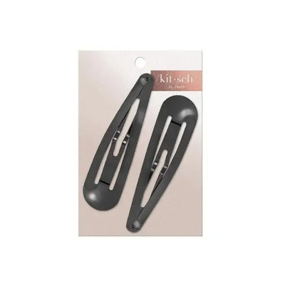 XL SNAP CLIPS - HEMATITE