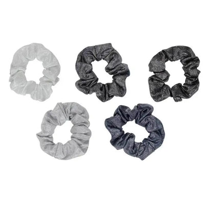 Scrunchies Metallic (Black/Gray)