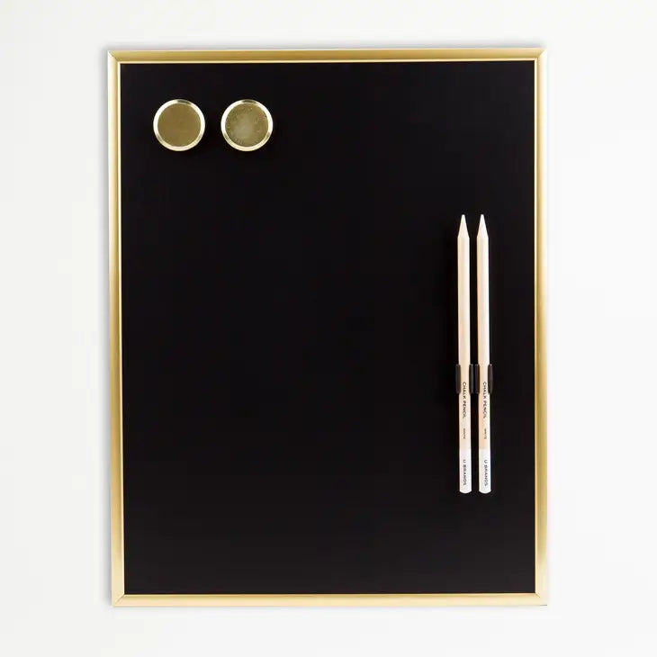 GOLD FRAMED CHALKBOARD - 11"X14"