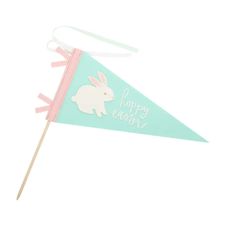 HOPPY EASTER FELT PENNANT BANNER
