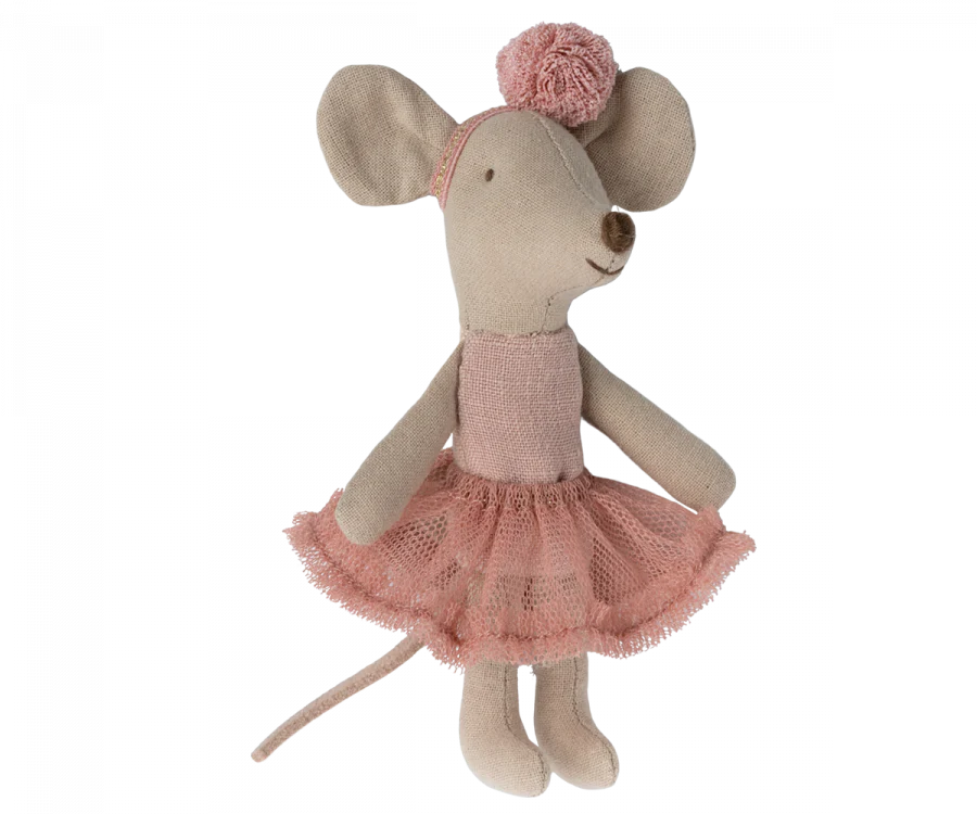 BALLERINA MOUSE, LITTLE SISTER - ROSE