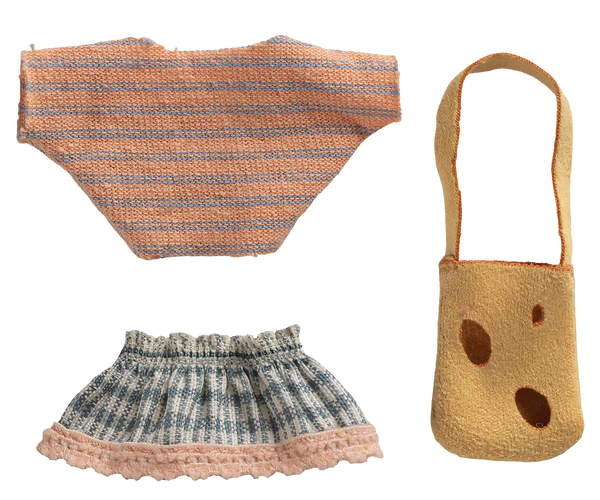 Clothes & Bag, Little Sibling Mouse