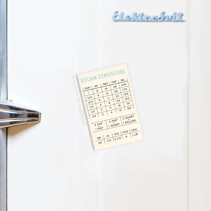 Kitchen Conversions Refrigerator Magnet