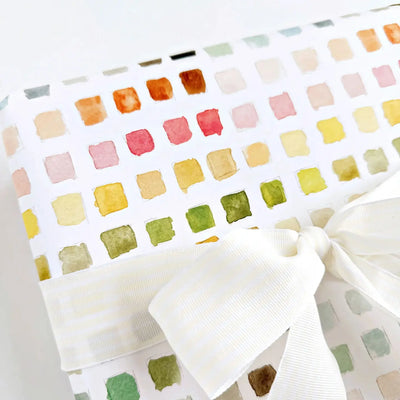 Paint Swatch Gift Wrapping Paper