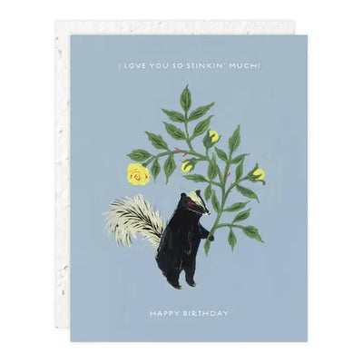 Stinker - Plantable Birthday Card