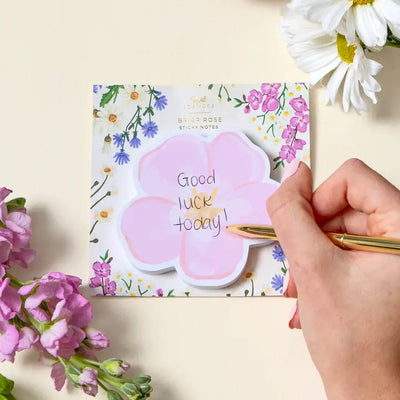 Vintage Blooms Brier Rose Sticky Notes