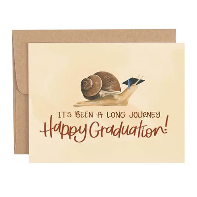 Long Journey Graduation Greeting Card