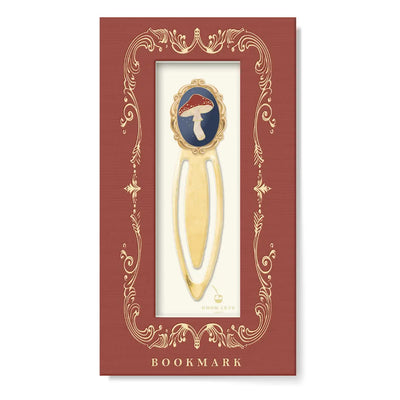 Mushroom Metal Clip Bookmark