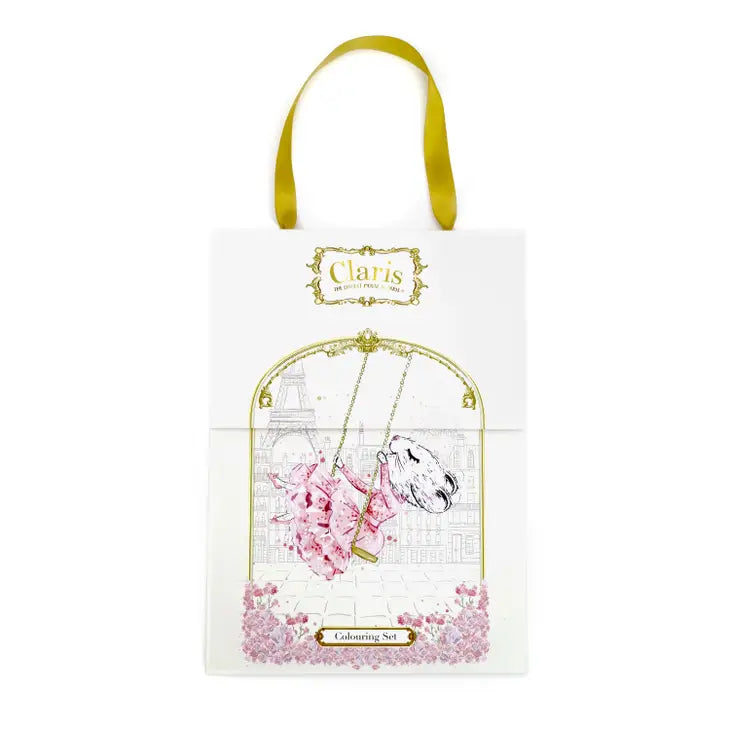 CLARIS THE CHICEST MOUSE IN PARIS - COLORING SET