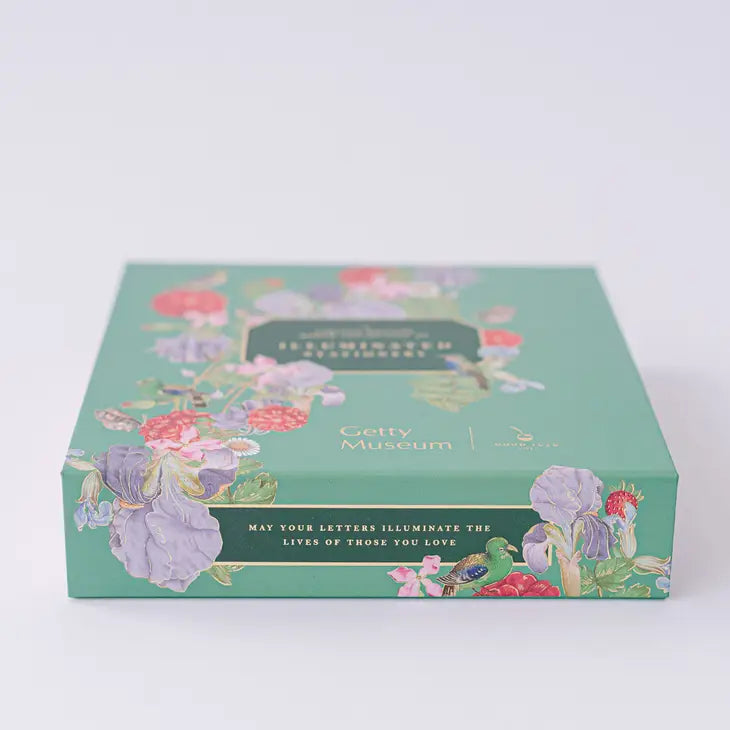 BIRD MENAGERIE ILLUMINATION LUXURY STATIONERY SET