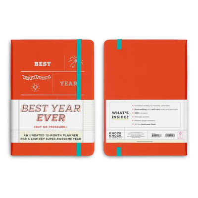 BEST YEAR EVER LARGE HARDCOVER PLANNER