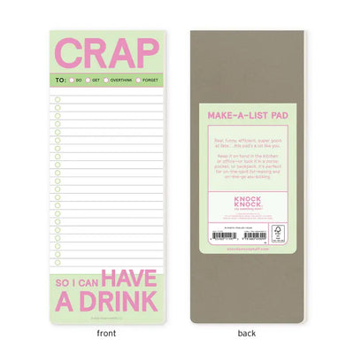 CRAP MAKE-A-LIST PAD