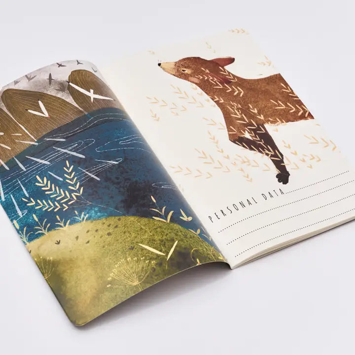 Fox By the Lake Notebook