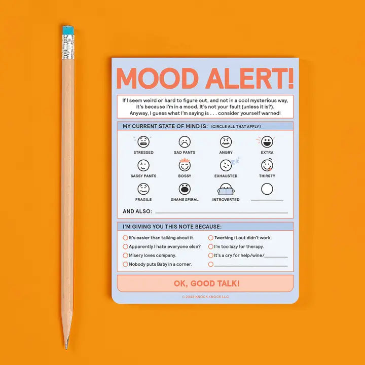 TODAY'S MOOD NIFTY NOTE PAD (PASTEL VERSION)