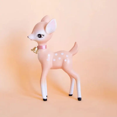 RETRO DEER FIGURINE - PEACH