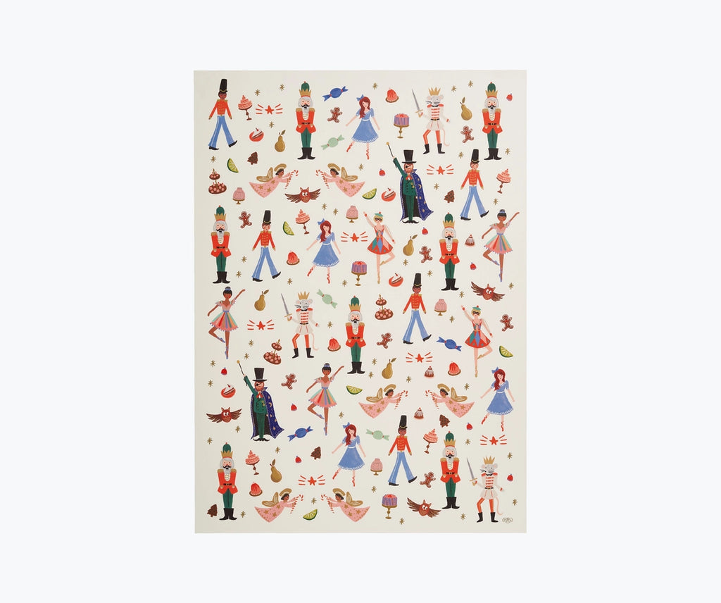 Rifle Paper Nutcracker Wrapping Sheets