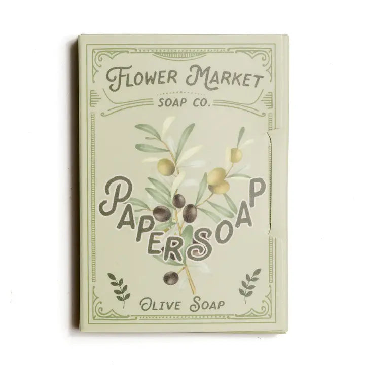 Paper Soap – Olive Oil, Travel Size