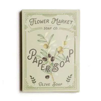 Paper Soap – Olive Oil, Travel Size